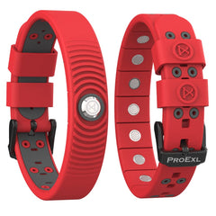 PROEXL 18 MAX bracelet side profile emphasizes slim, breathable strap for comfortable activity.