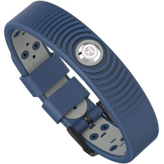 PROEXL 18 MAX magnetic bracelet in blue-gray for active daily wear.