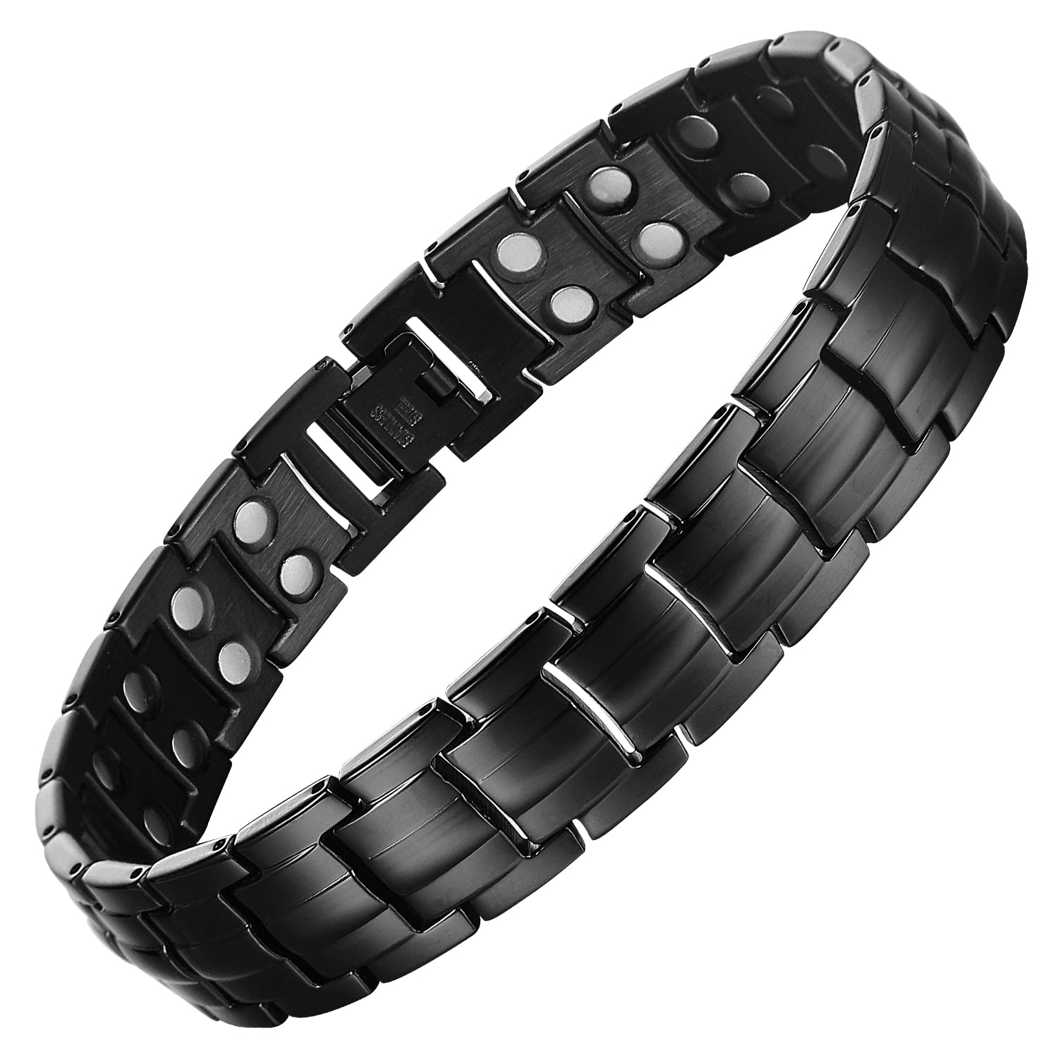 PROEXL Max magnetic bracelet close-up shows strong magnets for targeted support.