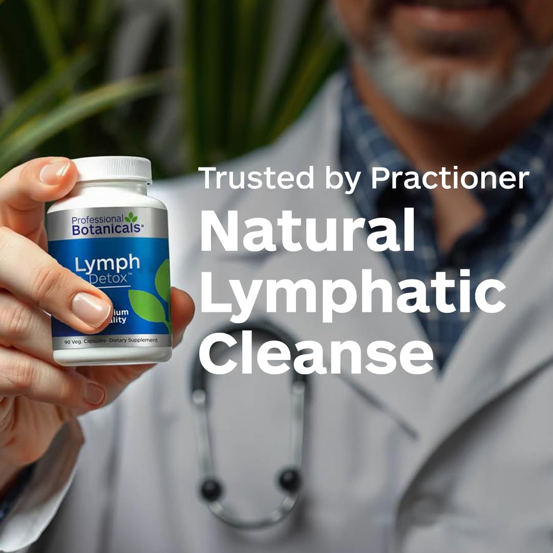 Professional Botanicals Lymph Detox capsules for daily wellness.