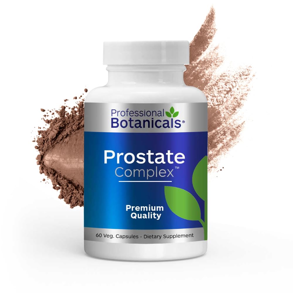 Professional Botanicals Prostate Complex bottle front view for daily urinary health support.
