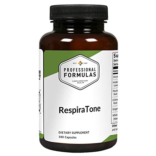 Respiratone Support bottle with 180 capsules for respiratory support