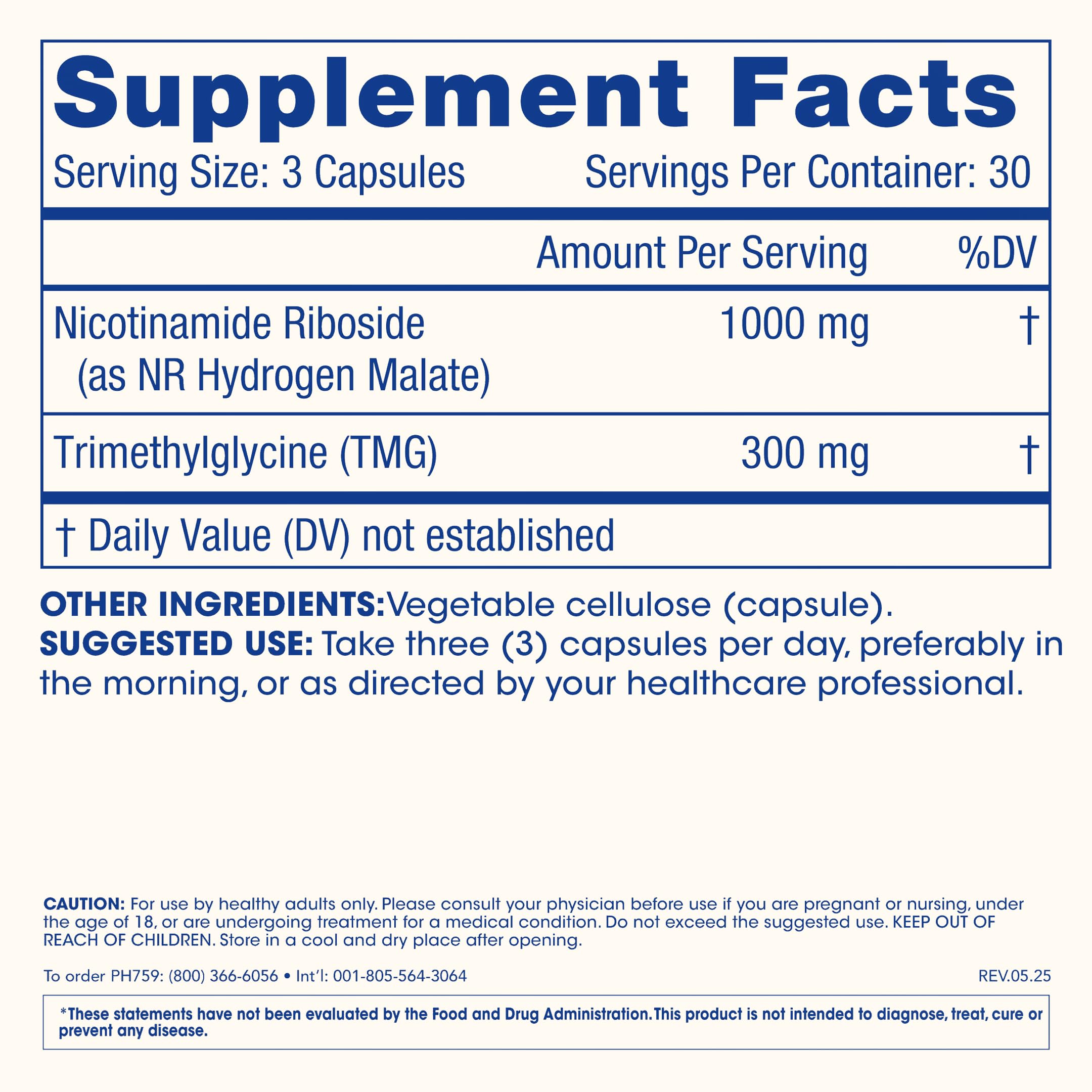 ProHealth Nicotinamide Riboside Pro 1000 bottle on desk for daily use