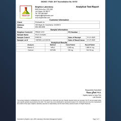 ProHealth Pro-C Complex label highlighting calcium and citrus bioflavonoids for balanced nutrition