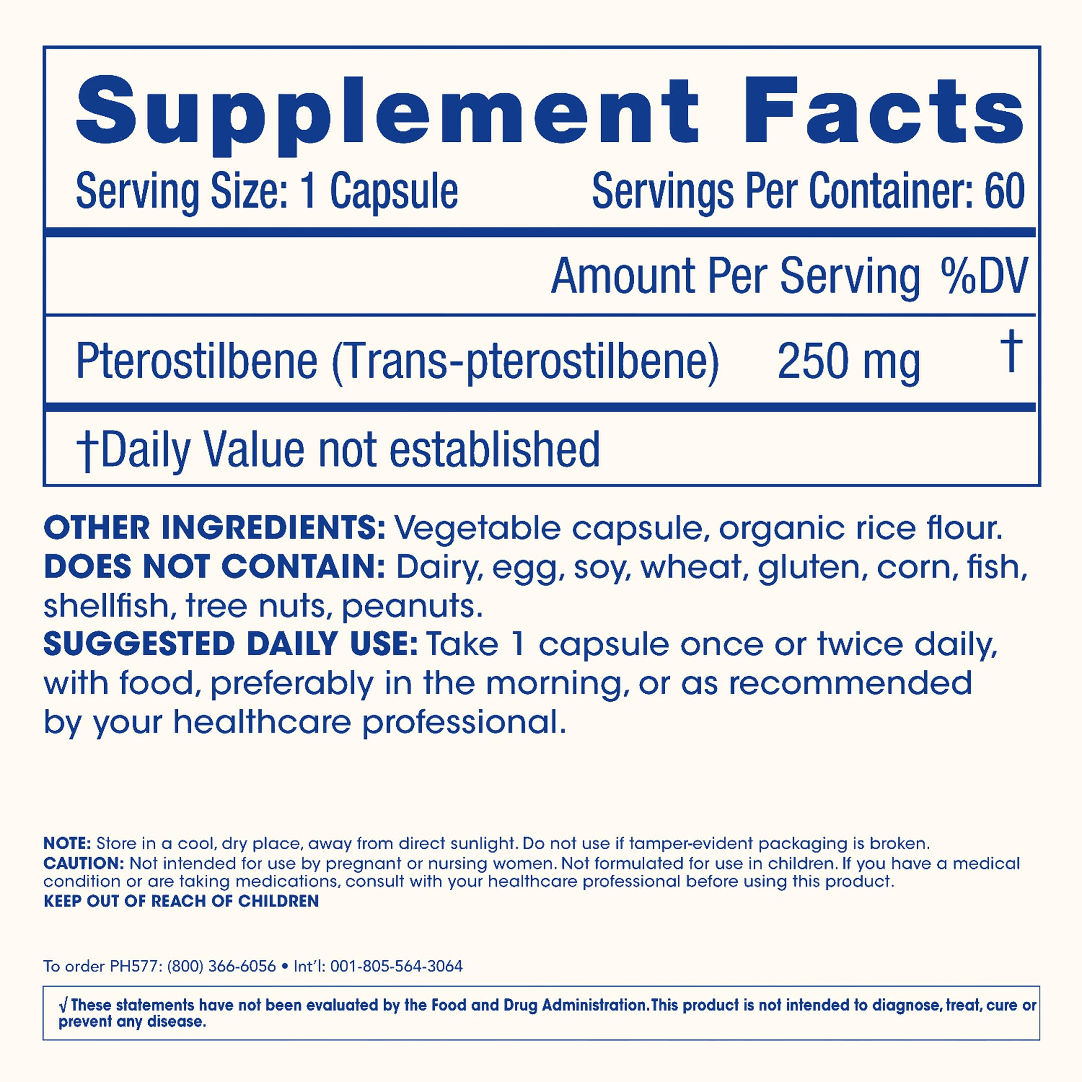Gift-ready packaging for ProHealth pterostilbene longevity support