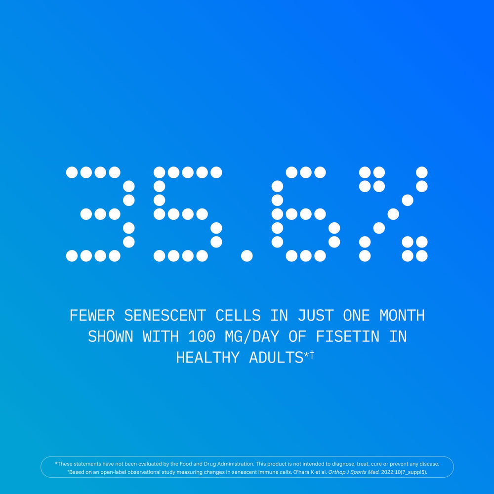 Resealable packaging for ProHealth Pure Fisetin keeps capsules fresh.