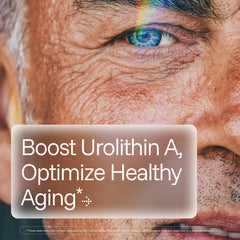 ProHealth Urolithin A capsules close-up showing vegan clean-label formula