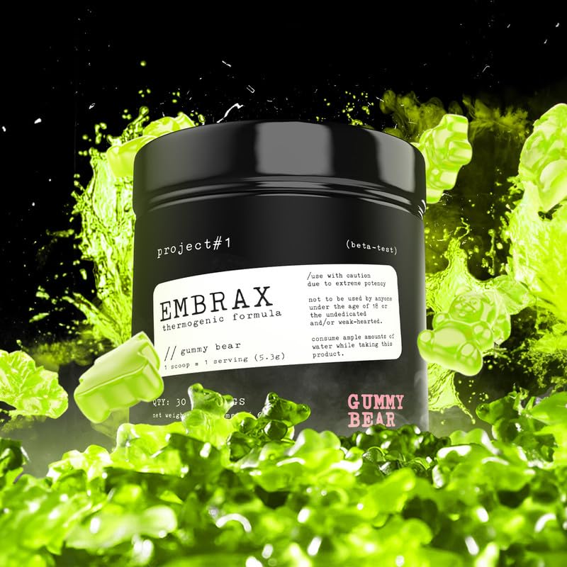 Project #1 Embrax ingredients list close-up with L-Carnitine presence.