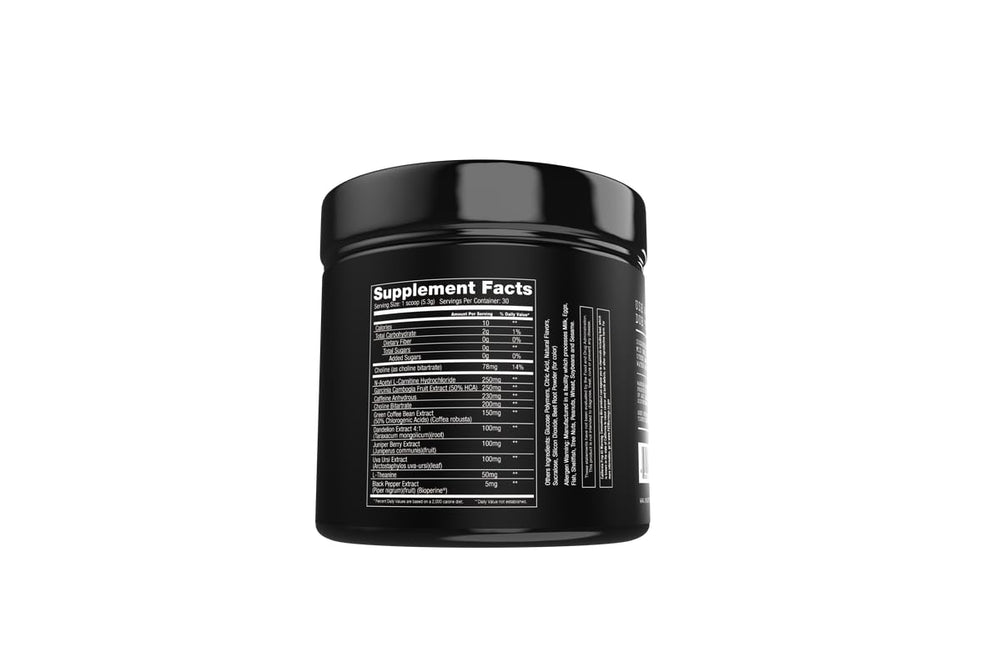 Project #1 Embrax powder scoop ready to mix into a preworkout drink.