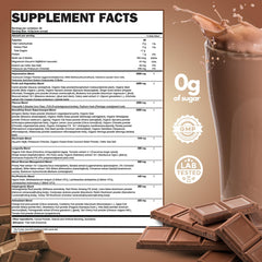 Ingredients close-up in glass highlighting greens and fruits for immune support
