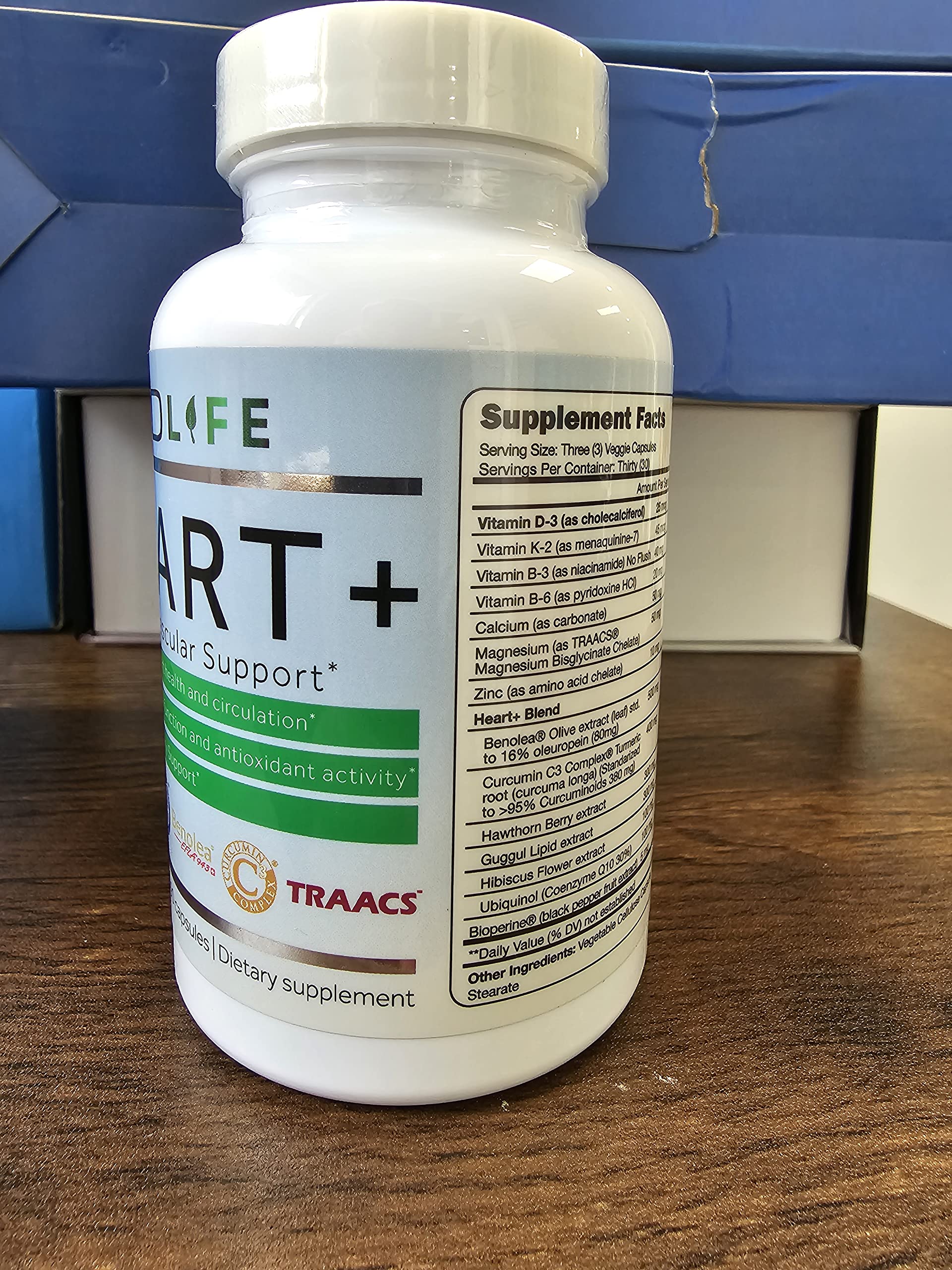 Project AD Heart+ hawthorn berry extract component promoting cardiovascular wellness.