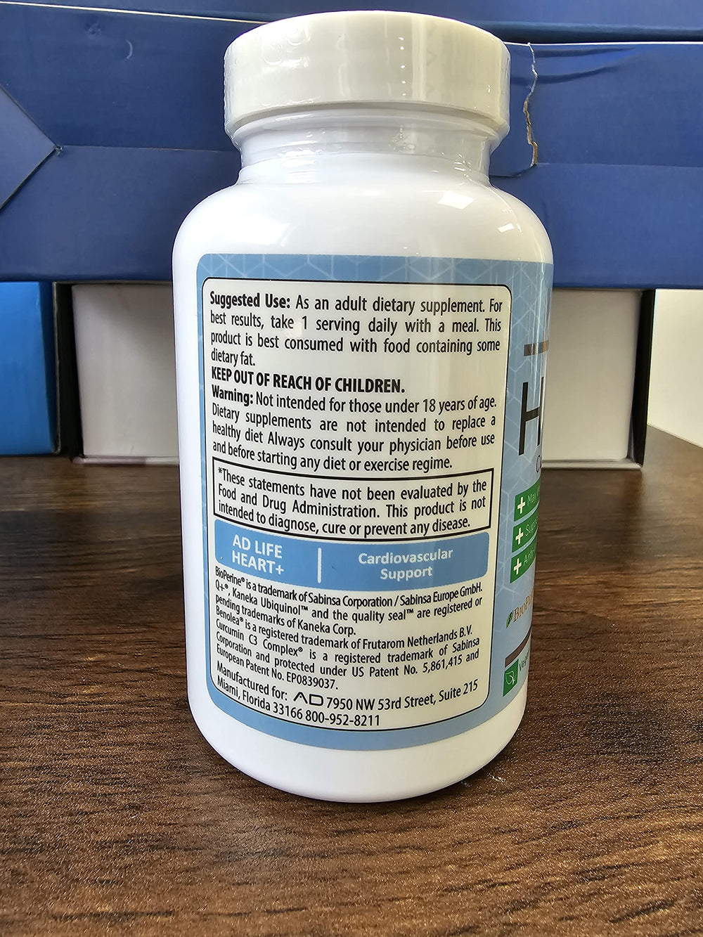 Project AD Heart+ capsule with ubiquinol CoQ10 for cellular energy support.