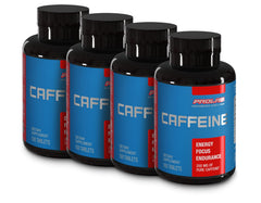 ProLab Caffeine Tablets 200mg bottle front view for steady energy and focus.