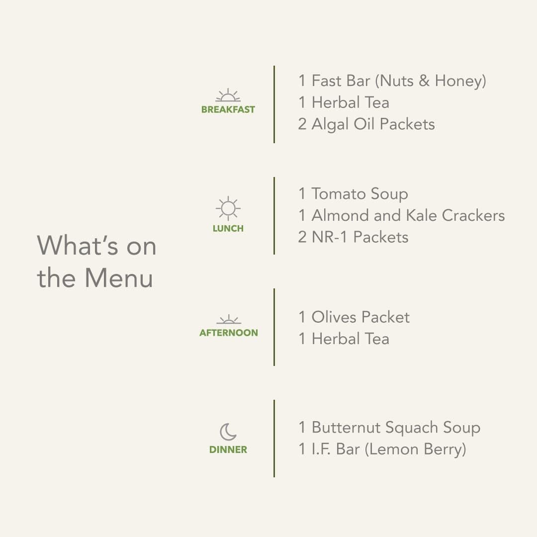 Prolon Chickpea & Leeks soup provides savory nourishment during fasting.