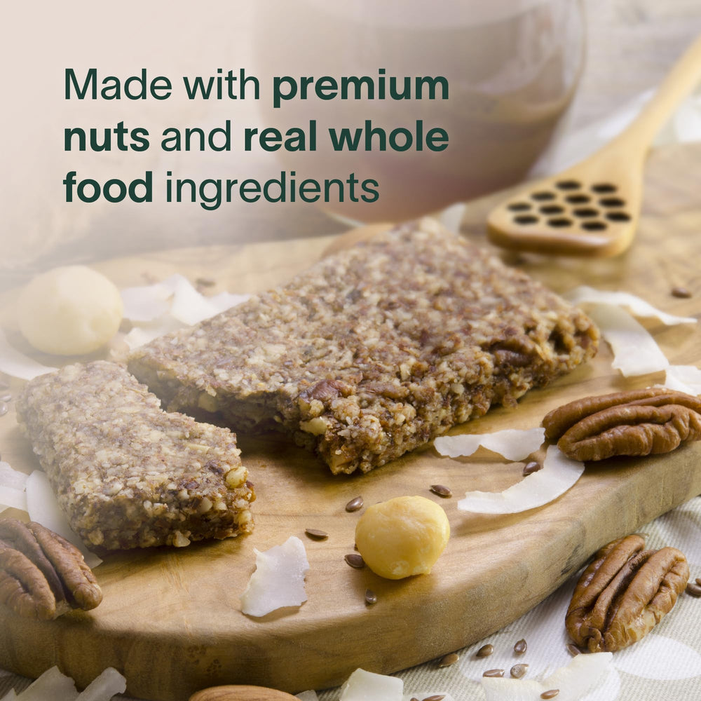 Prolon Chocolate Chip Bar nutrition facts highlight vitamins and minerals.