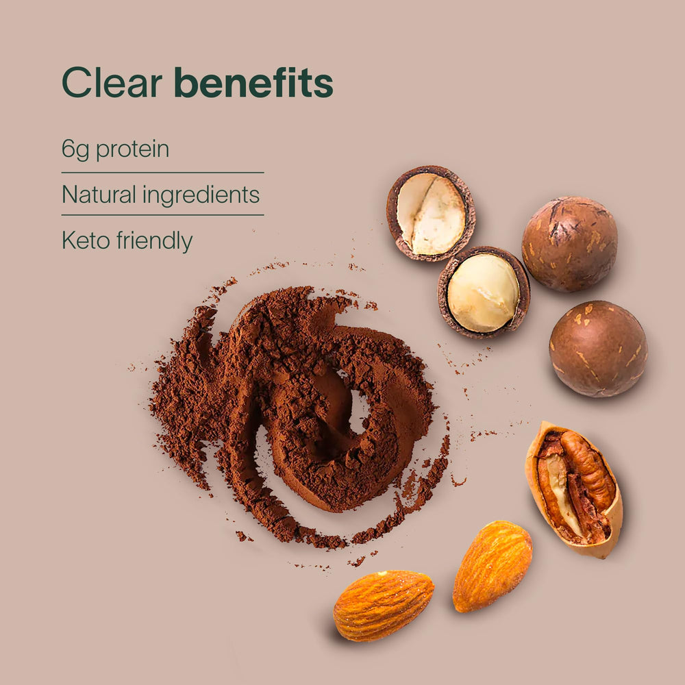 Prolon bars packaging back highlighting dietary features.