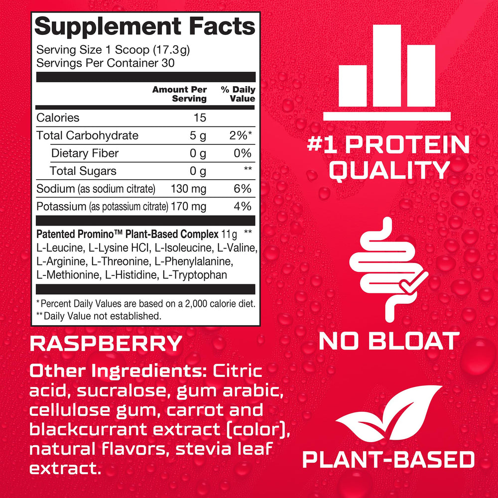 Promino Raspberry athlete recovery scene illustrating lean muscle support after workouts