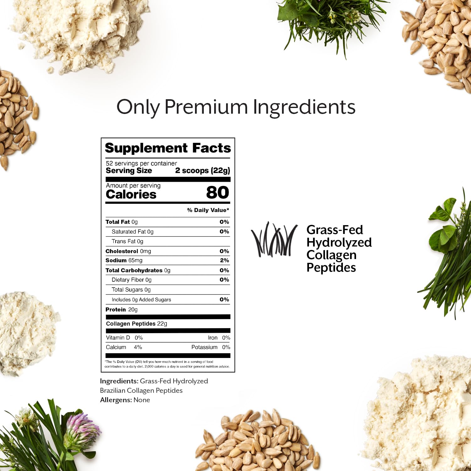 ProMix Nutrition Collagen Peptides pour for easy blending in shakes.