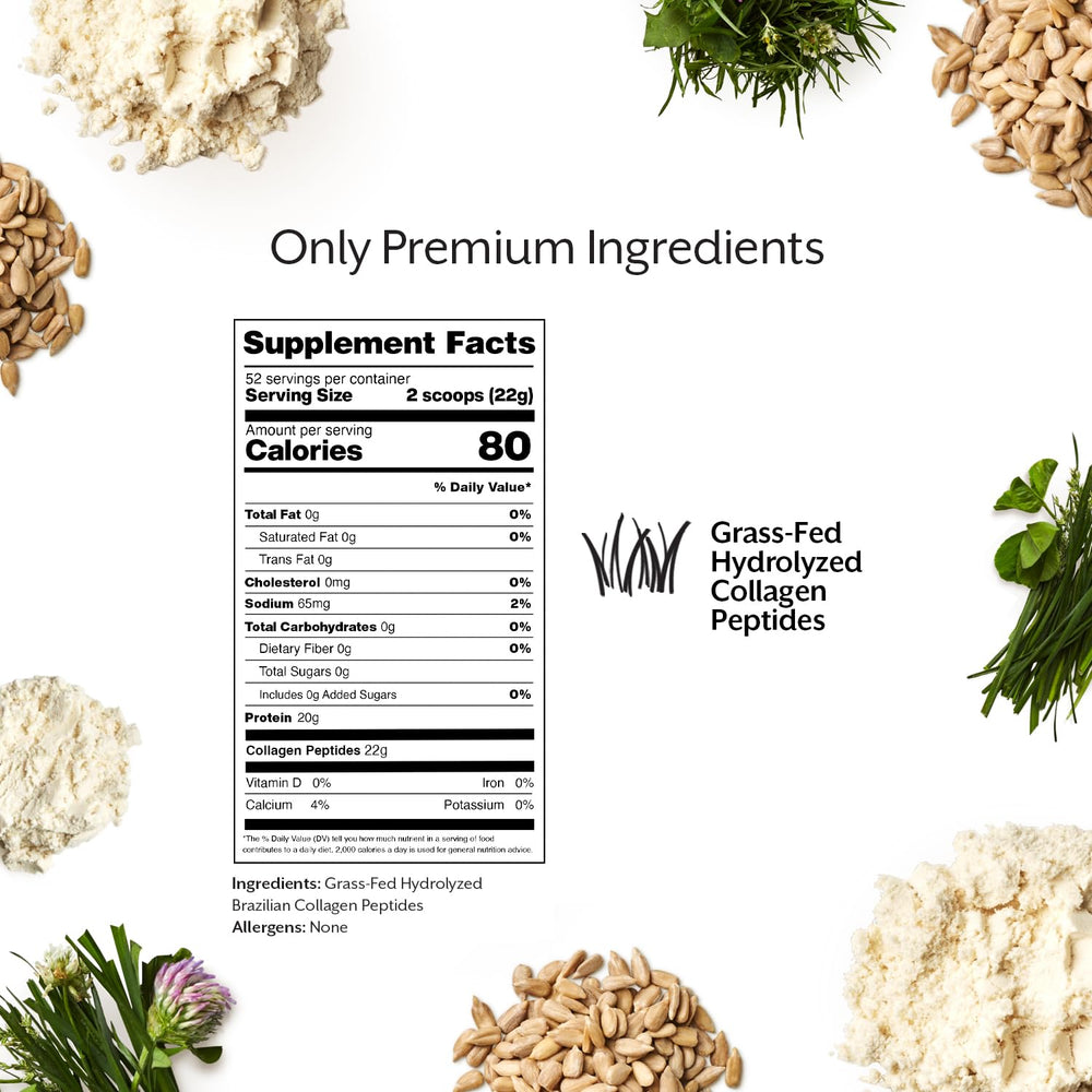 ProMix Nutrition Collagen Peptides pour for easy blending in shakes.