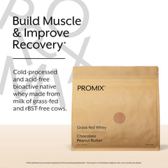 Promix Nutrition grass-fed whey ingredient closeup highlights natural fats and antioxidants
