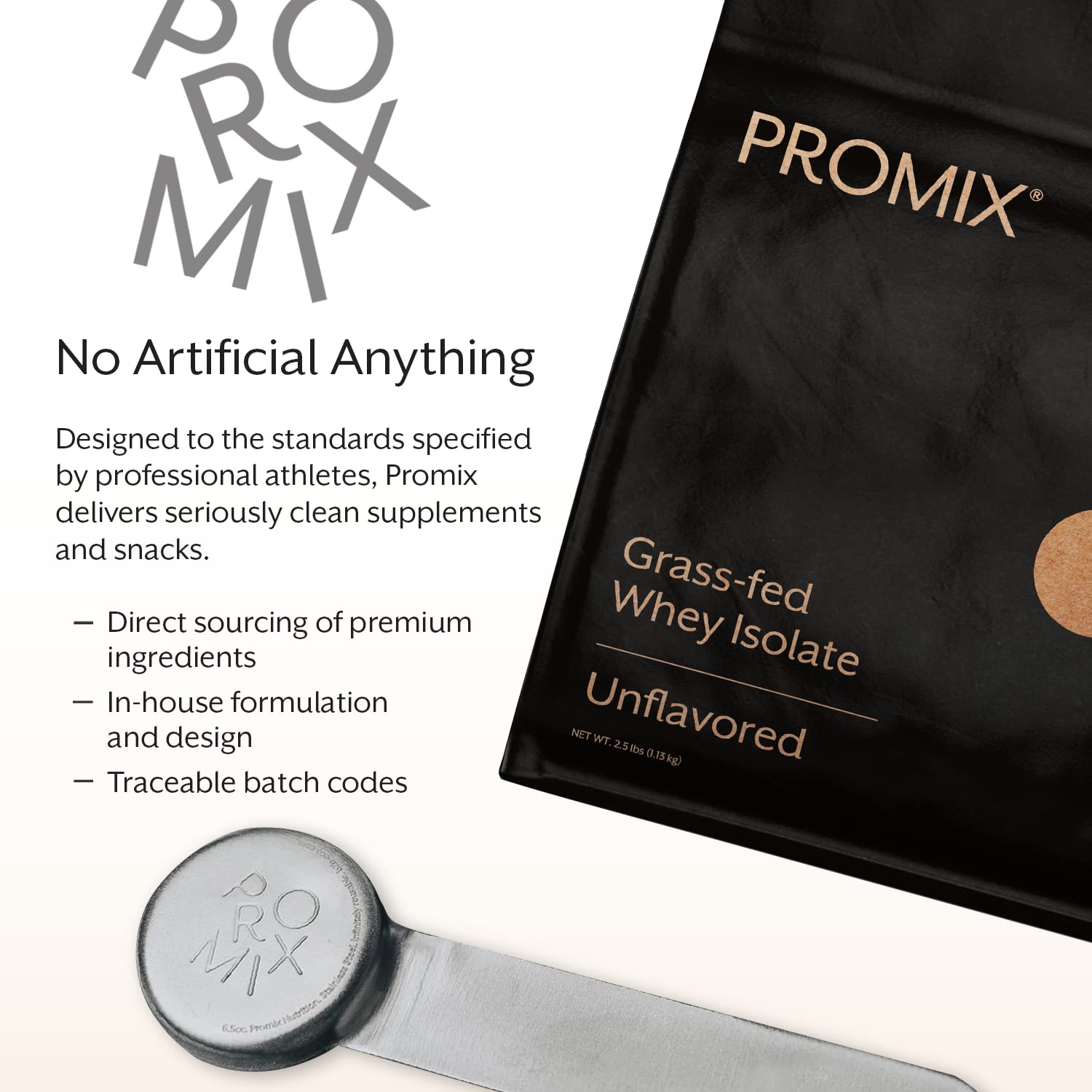 ProMix Nutrition tub on kitchen counter suggesting easy daily routine