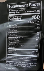 Promix Nutrition chocolate whey isolate highlights lactoferrin and L-carnitine content