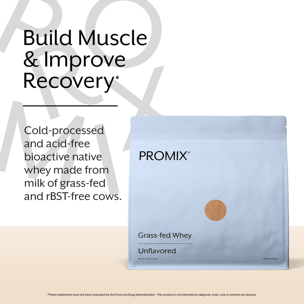 Promix Nutrition whey protein powder scoop helps accurate servings for daily protein goals.