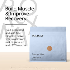 Promix Nutrition whey protein powder scoop helps accurate servings for daily protein goals.