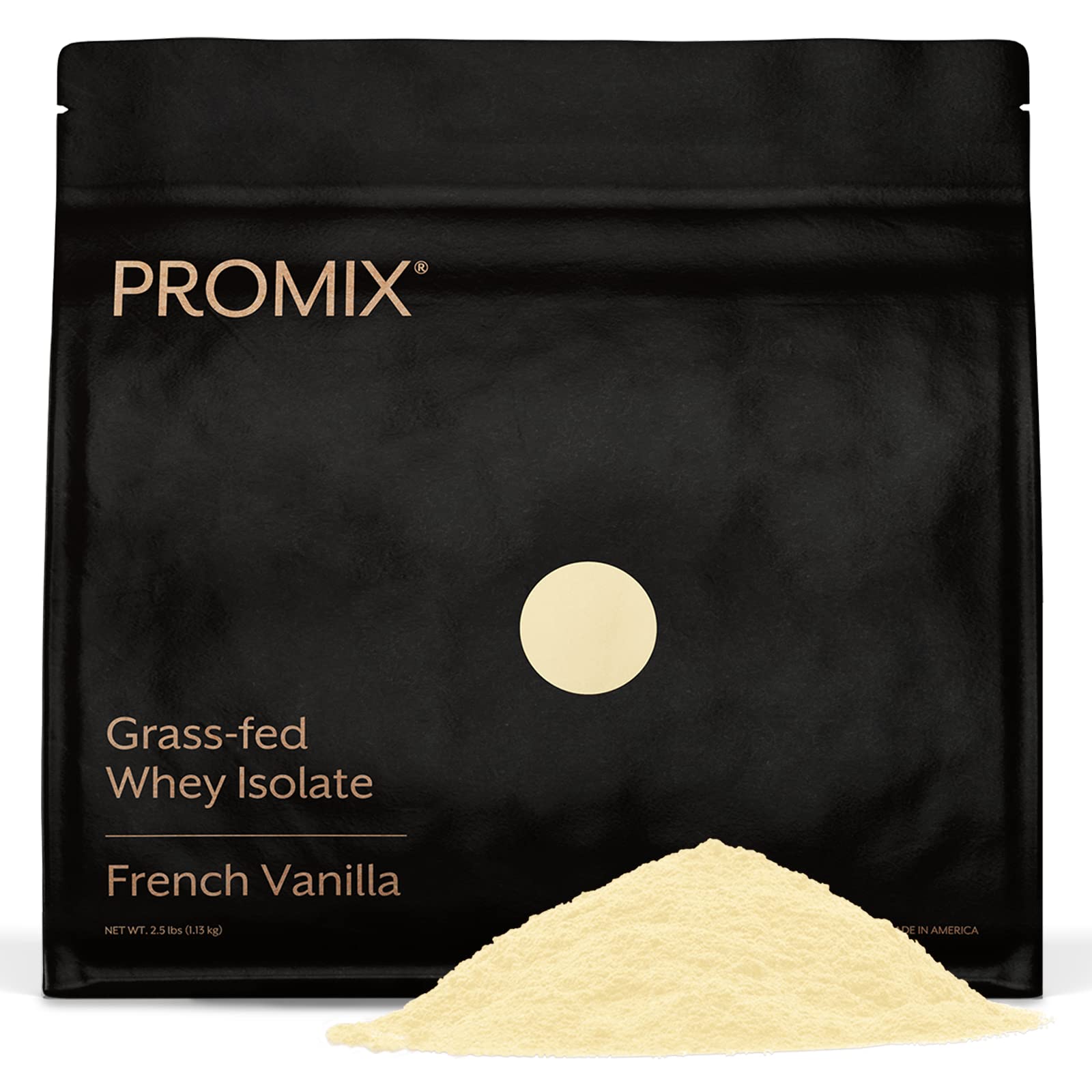 ProMix Whey Isolate Vanilla bottle for post-workout nutrition.