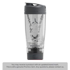 Promixx Pro bottle lid open showing easy access to powders and liquids.