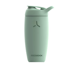 Promixx Pursuit bottle front view in Seagrass Green, sturdy daily use