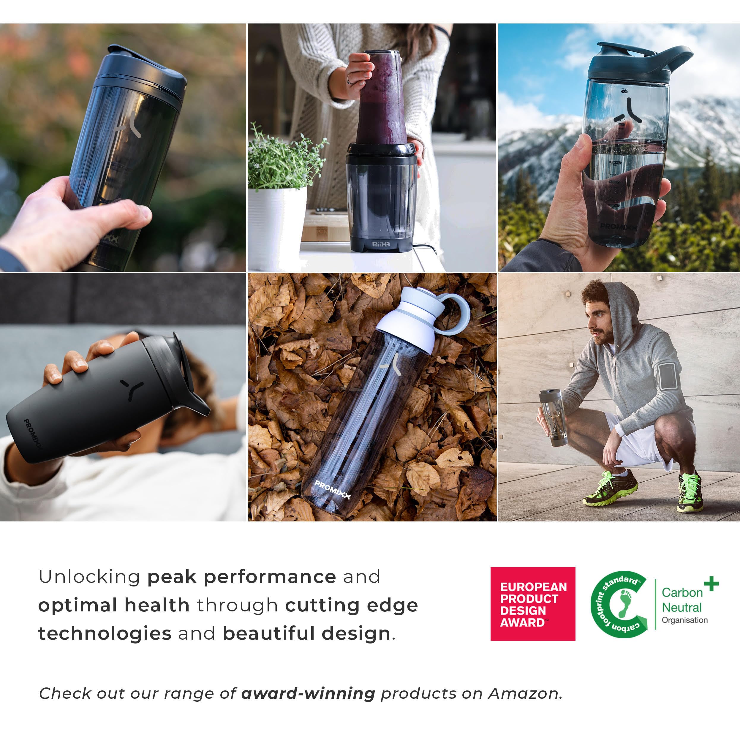 Promixx Pursuit in use on-the-go with Seagrass Green finish