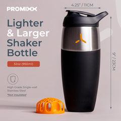 Promixx snap-fit agitator delivers smooth, lump-free shakes