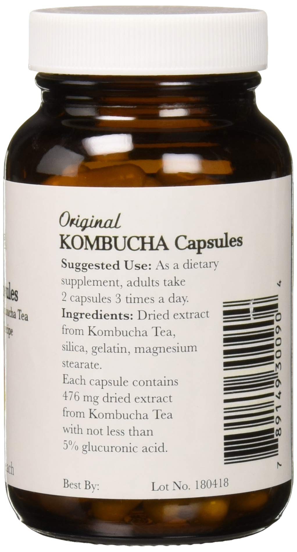 Pronatura Kombucha Capsules bottle for daily wellness support