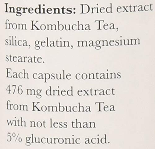 Pronatura Kombucha Capsules in hand, easy daily intake