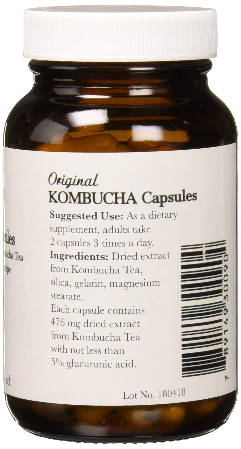 Pouring Pronatura Kombucha Capsules into a glass for daily use