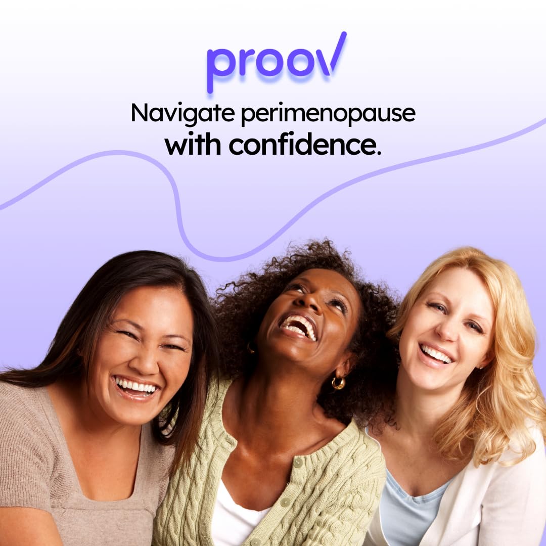 Proov Empower FSH test strip for monitoring ovarian reserve patterns.