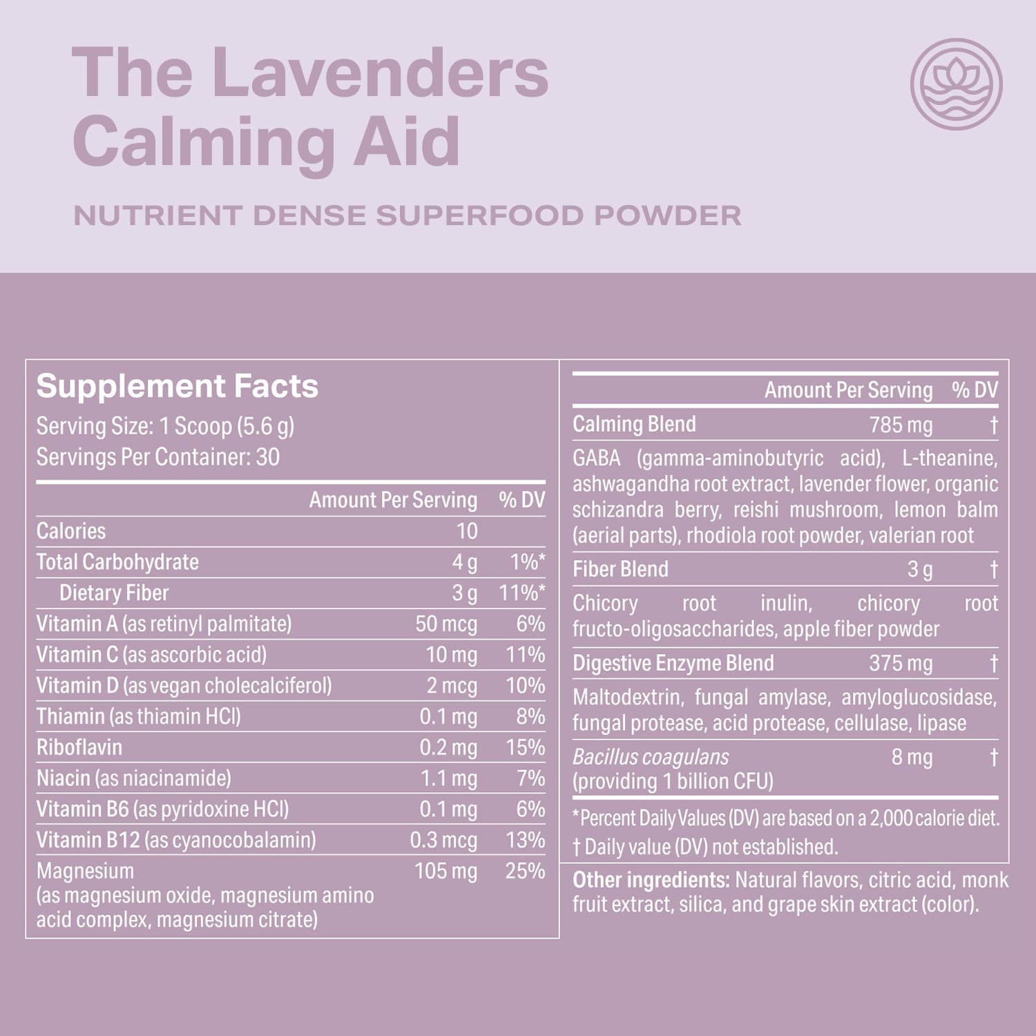 Proper stress-support blend with ashwagandha and reishi for daily serenity.