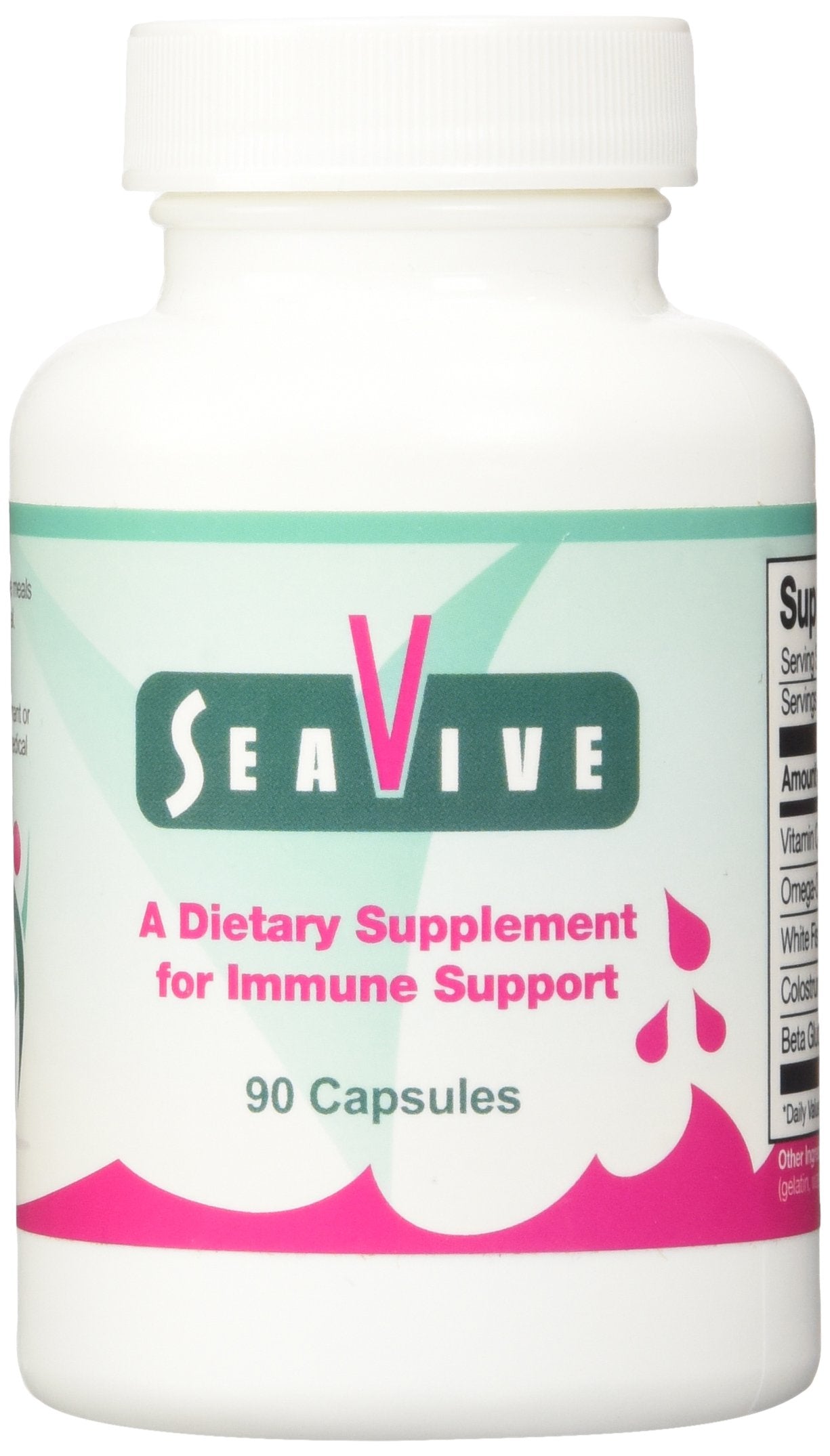 Proper Nutrition SeaVive bottle front for daily immune support routines