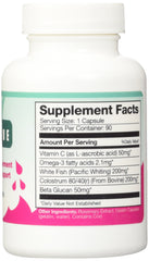 Proper Nutrition SeaVive capsules closeup showing convenient daily use