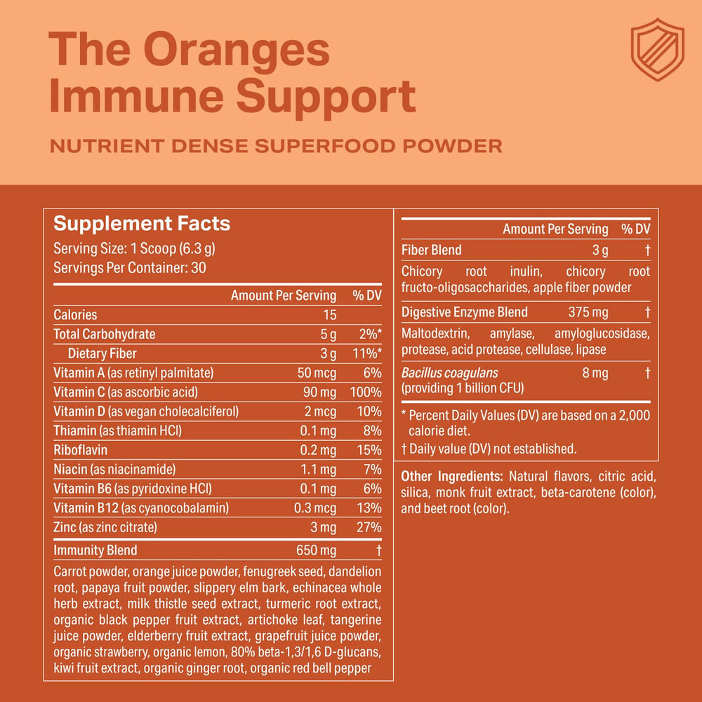 One-scoop Proper mix dissolves easily in water for a quick immunity boost.