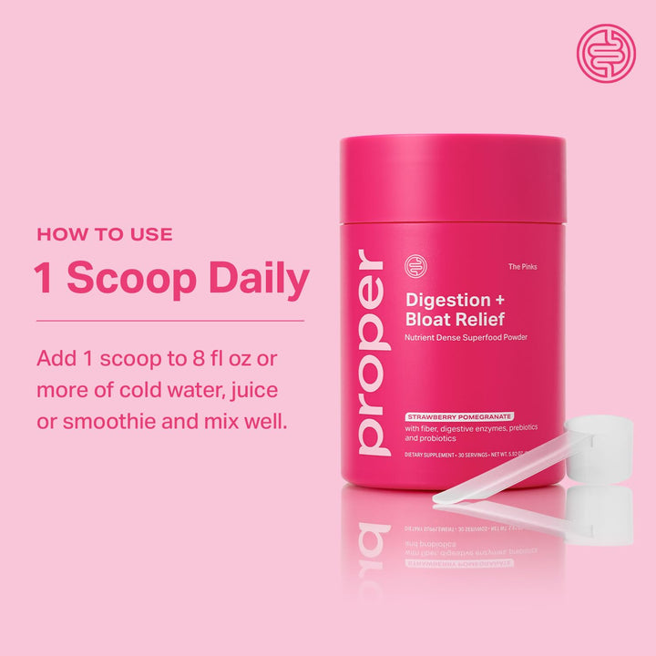 Shake bottle with Proper Pinks Digestion for daily mix