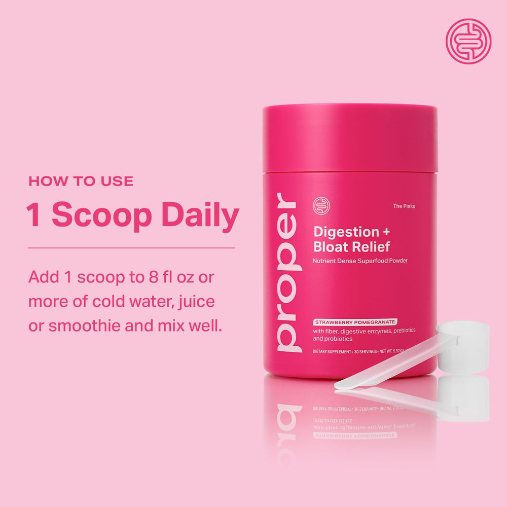 Shake bottle with Proper Pinks Digestion for daily mix