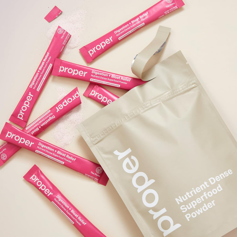 Proper Pinks product produced in a USP-certified facility ensuring quality.