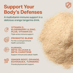 Close-up of Proper probiotic digestive blend bottle showing gut-friendly nutrients.