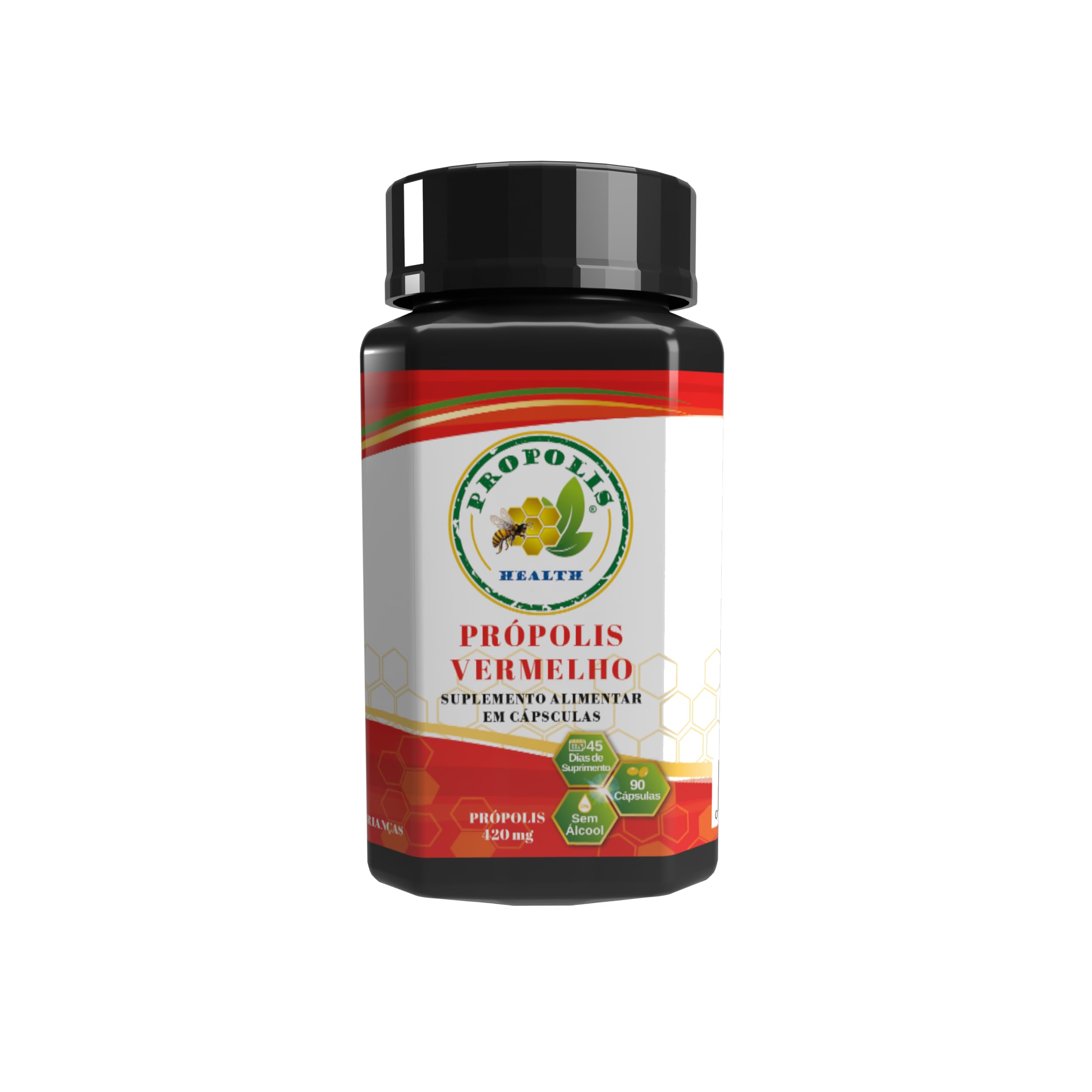 Propolis Health Red Propolis daily-use scenario with water for routine supplementation
