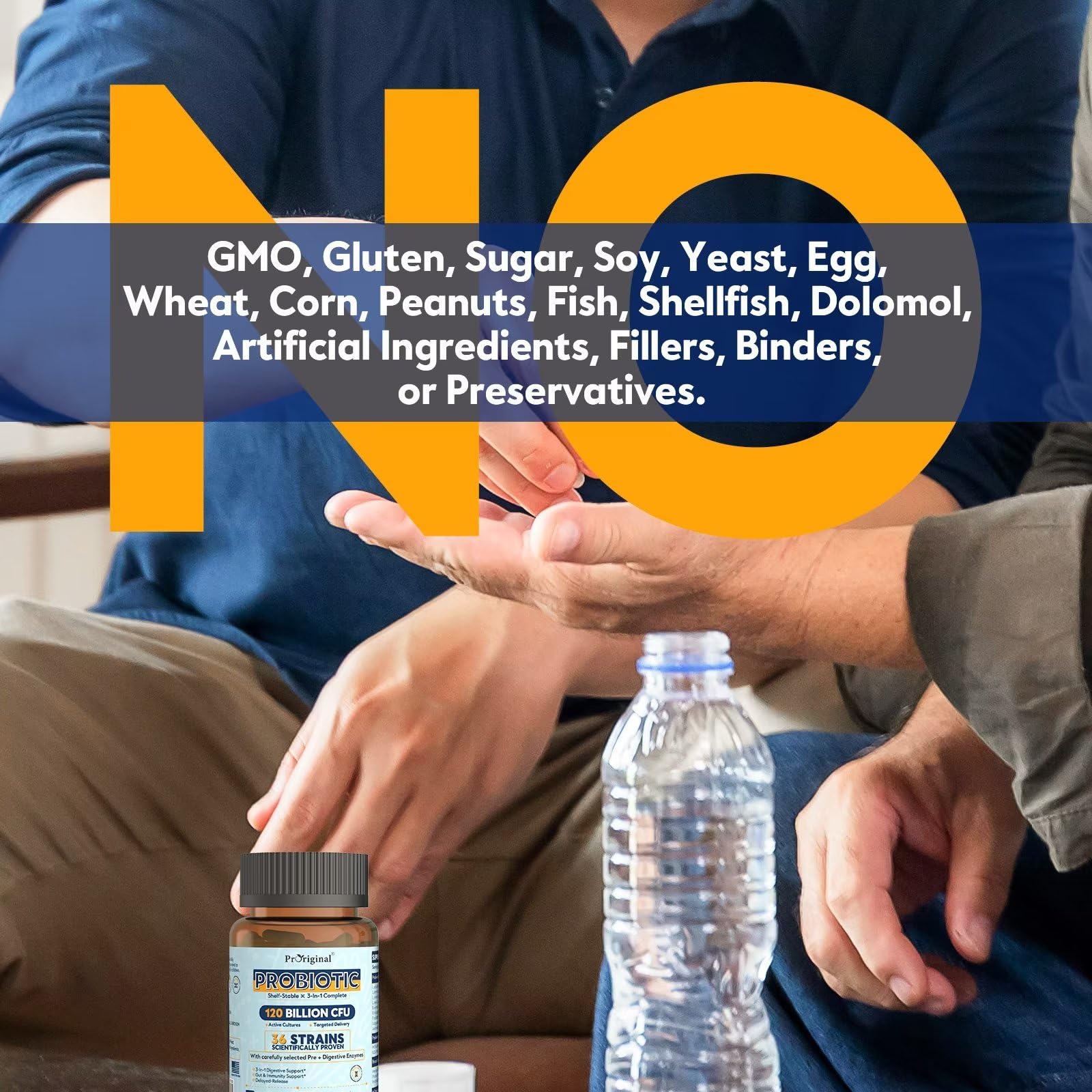 Proriginal Probiotics shelf-stable packaging ideal for travel