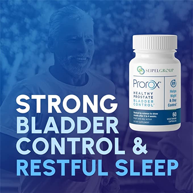 PROROX capsules close-up for easy daily dosing and bladder-prostate support