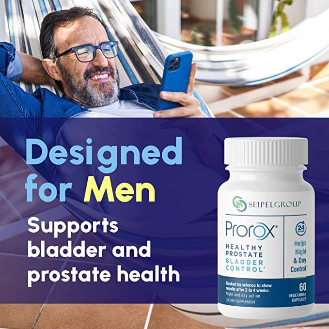 PROROX dosage guide illustrates two capsules daily for potential daily support