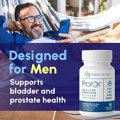 PROROX dosage guide illustrates two capsules daily for potential daily support